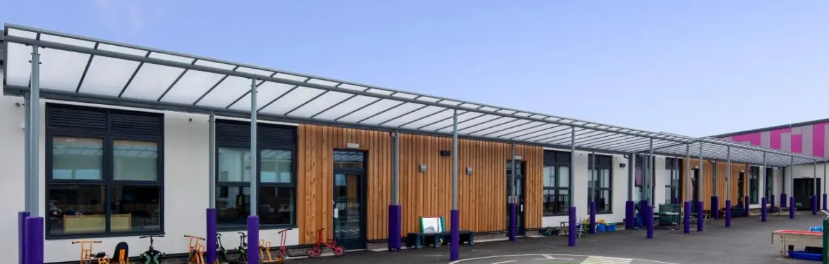 Haughmond Federation Site in Shropshire Adds Multiple Canopies